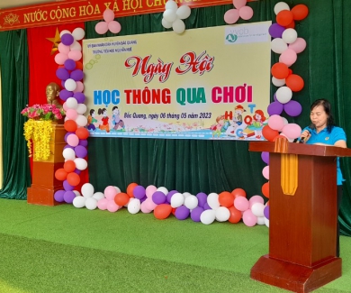 NGÀY HỘI HỌC THÔNG QUA CHƠI NĂM HỌC 2022-2023